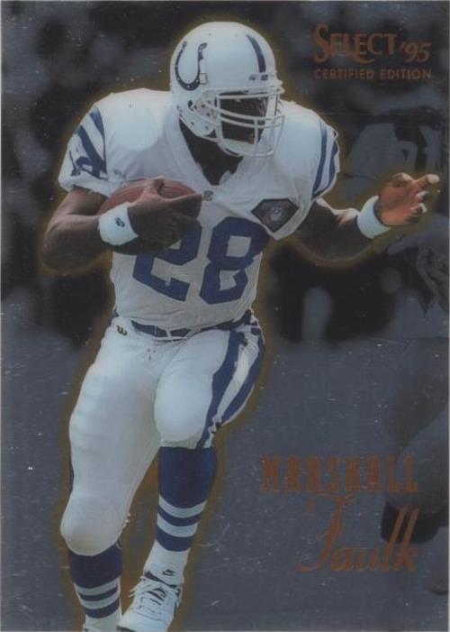 Marshall Faulk #1 1995 edición certificada selecta