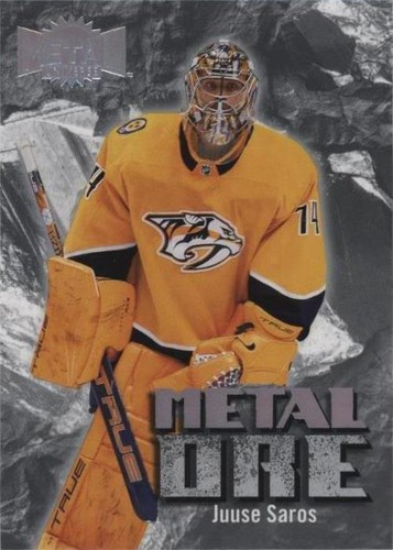2022-23 Skybox Metal Universe - Juuse Saros #MO-4