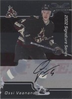 2002-03 In the Game Be A Player Signature Series - Ossi Vaananen #105
