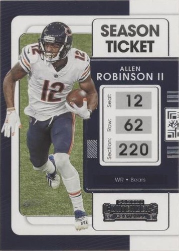 2021 Panini Contenders Allen Robinson #18