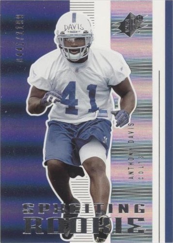 2005 SPx Anthony Davis #111