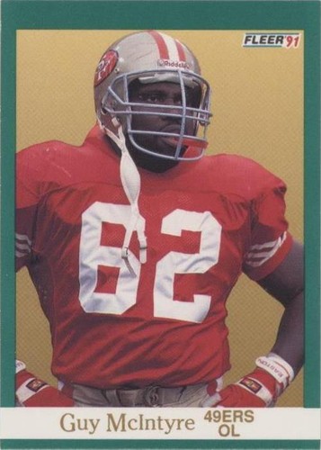 1991 Fleer Guy McIntyre #359
