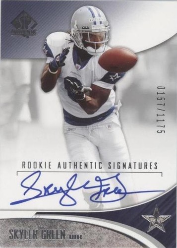 2006 SP Authentic Skyler Green #219