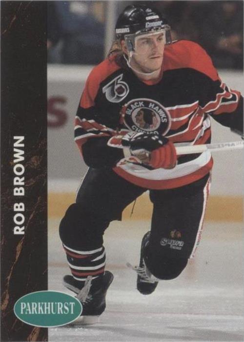 1991-92 Parkhurst - Rob Brown #258