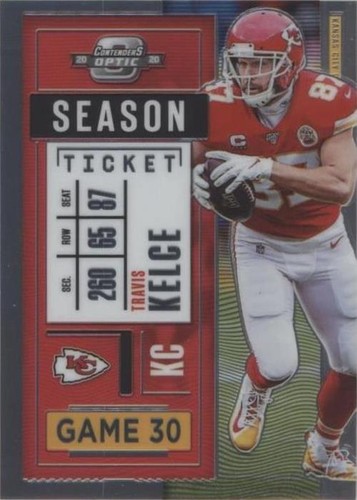 2020 Panini Contenders Optic Travis Kelce #29
