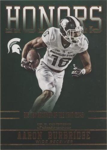 2016 Panini Michigan State University Spartans Aaron Burbridge #AB-MSU