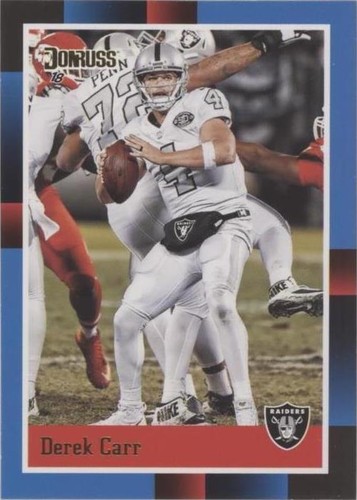 2018 Panini Donruss Derek Carr #1988-13