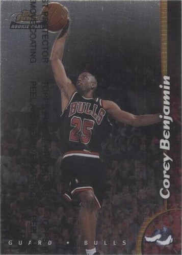 1998-99 Topps Finest - Corey Benjamin #249