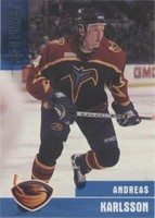 1999-00 In the Game Be A Player Memorabilia - Andreas Karlsson #308