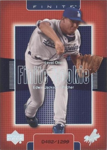 2003 Upper Deck Finite - Edwin Jackson #261