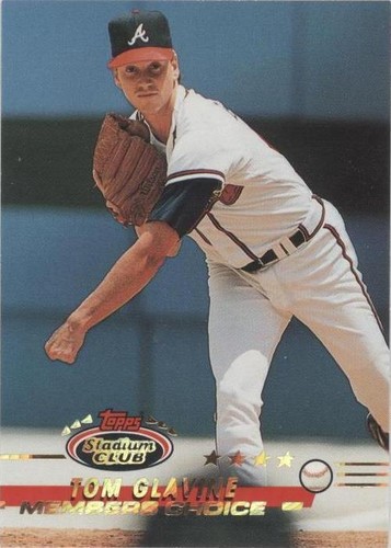 1993 Topps Stadium Club - Tom Glavine #296