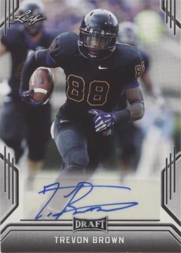 2019 Leaf Draft Trevon Brown #BA-TB2