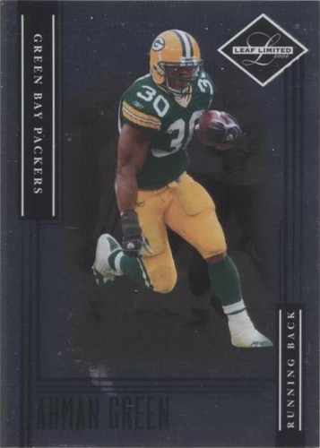 2006 Leaf Limited Ahman Green #72