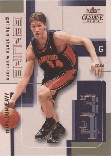 2003-04 Fleer Genuine Insider - Mike Dunleavy Jr. #21