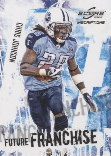 2009 Score Inscriptions Chris Johnson #3