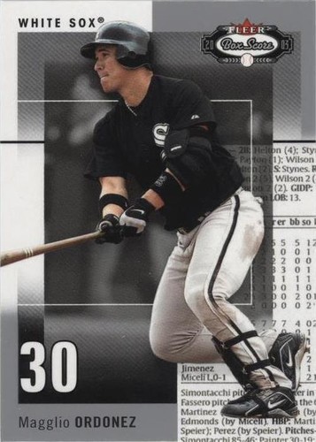 2003 Fleer Box Score - Magglio Ordonez #46