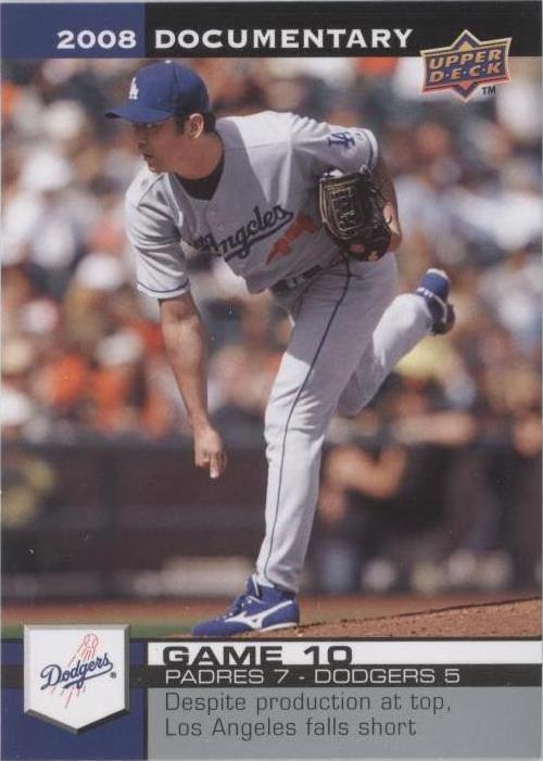 2008 Upper Deck Documentary - Takashi Saito #150