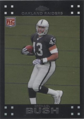 2007 Topps Chrome Michael Bush #TC184