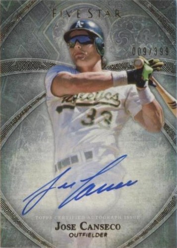 2014 Topps Five Star - Jose Canseco #FSA-JC