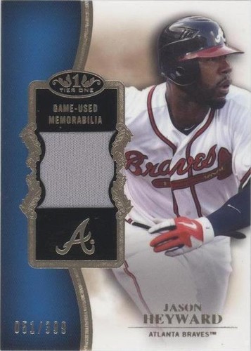 2012 Topps Tier One - Jason Heyward #TSR-JH