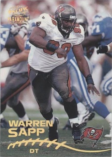 1998 Pacific Paramount Warren Sapp #231