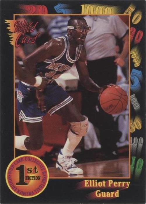 1992 Wild Card Collegiate - Elliot Perry #21