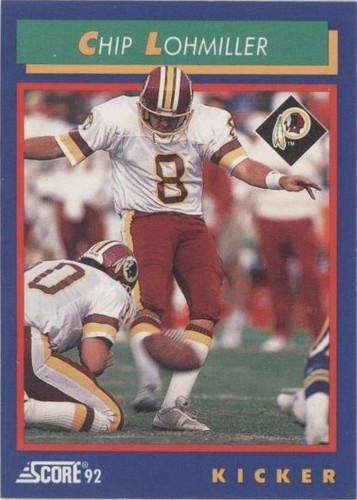 1992 Score Chip Lohmiller #95