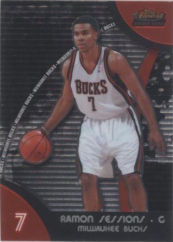 2007-08 Topps Finest - Ramon Sessions #52