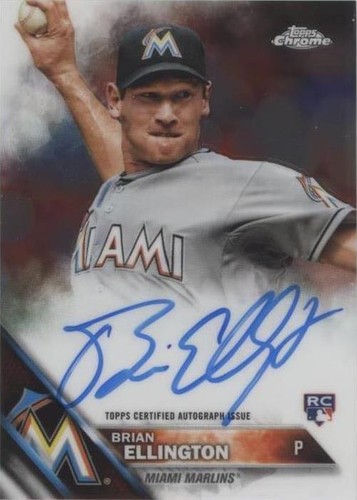 2016 Topps Chrome - Brian Ellington #RA-BE