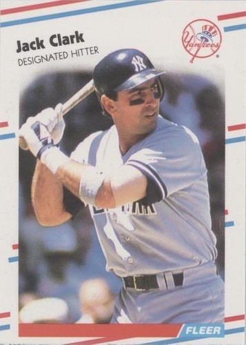 1988 Fleer Update - Jack Clark #U-47