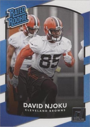 2017 Panini Donruss David Njoku #314