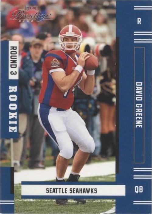 2005 Playoff Prestige David Greene #160