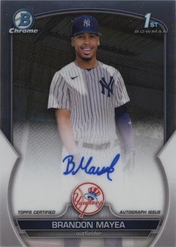 2023 Bowman Chrome - Brando Mayea #CPA-BMA