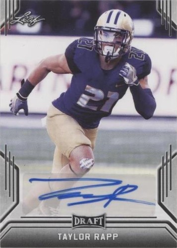 2019 Leaf Draft Taylor Rapp #BA-TR1