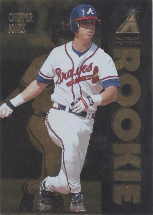 1995 Pinnacle Zenith Edition - Chipper Jones #111