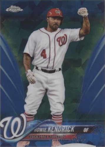 2018 Topps Chrome Sapphire Edition - Howie Kendrick #83