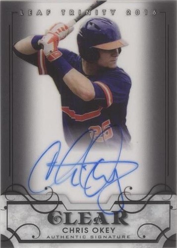 2016 Leaf Trinity - Chris Okey #CA-CO1