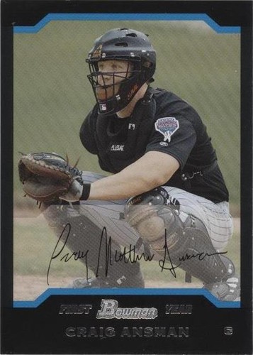 2004 Bowman - Craig Ansman #228