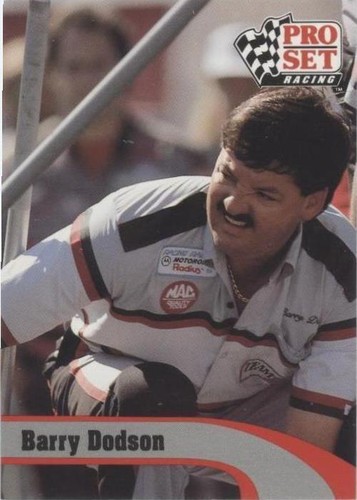 1992 Pro Set Winston Cup - Barry Dodson #138