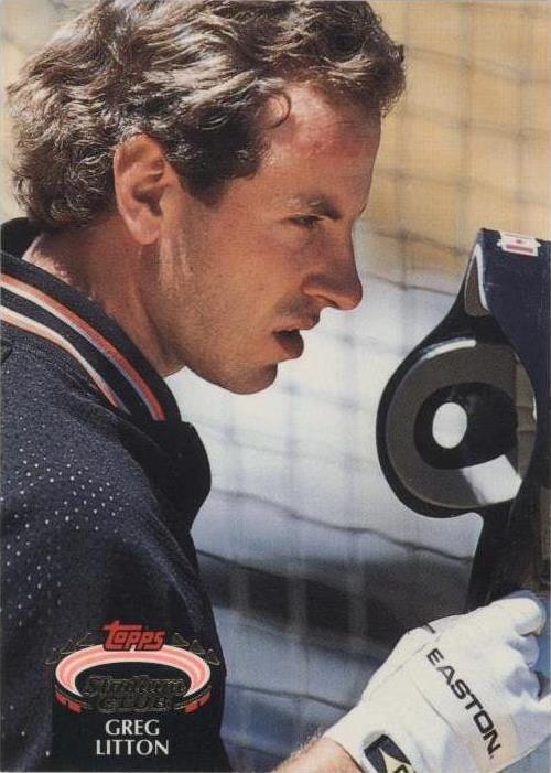 1992 Topps Stadium Club - Greg Litton #439