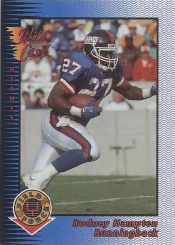 1993 Wild Card Rodney Hampton #EFF-81