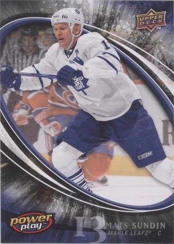 2008-09 Upper Deck Power Play - Mats Sundin #277