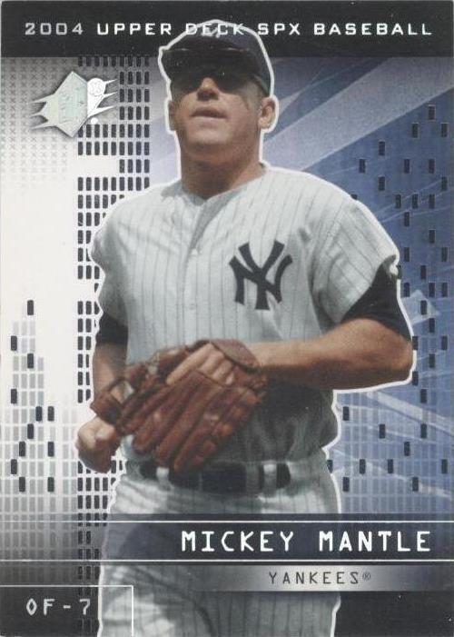 2004 SPx - Mickey Mantle #105