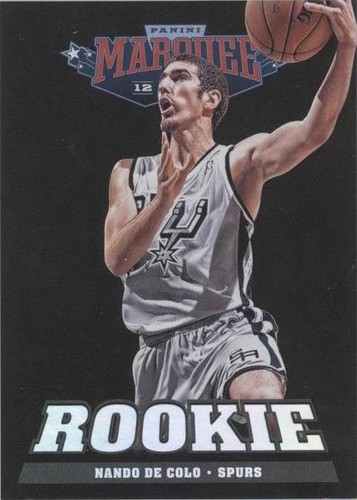 2012-13 Panini Marquee - Nando De Colo #291