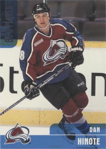 1999-00 In the Game Be A Player Memorabilia - Dan Hinote #337