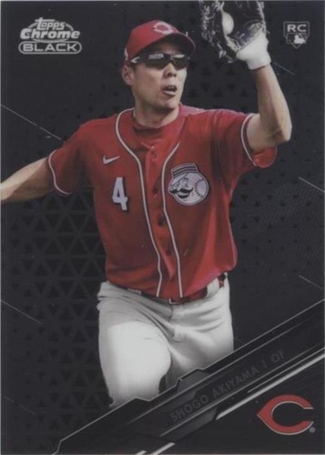 2020 Topps Chrome Black - Shogo Akiyama #33