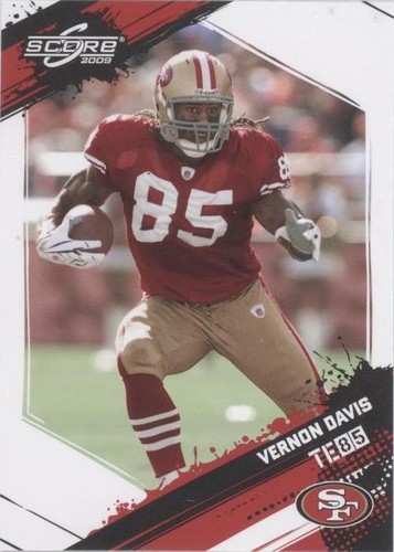 2009 Score Vernon Davis #254