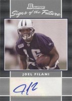 2007 Bowman Joel Filani #SF-JF