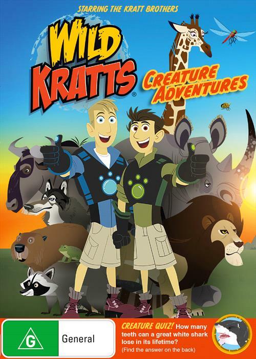 Wild Kratts-Creature Adventures (DVD, 2016) for sale online