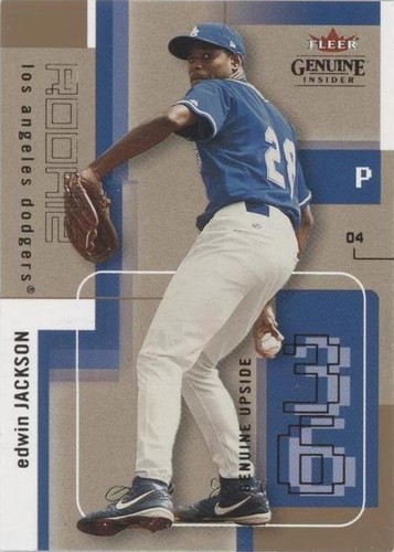 2004 Fleer Genuine Insider - Edwin Jackson #110